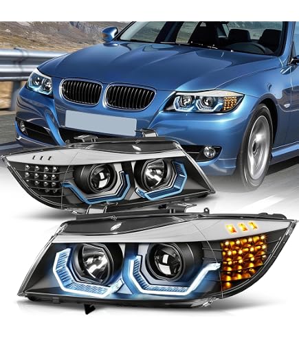 Amazon.com: BMW 3 Series E90 E91 HeadLight Front Lamp Bi-Xenon